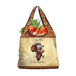 Love Africa Grocery Bag - Personalized Beautiful Black Girl