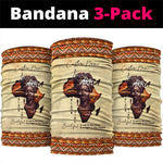 Love Africa Neck Gaiter - Personalized Beautiful Black Girl DT02