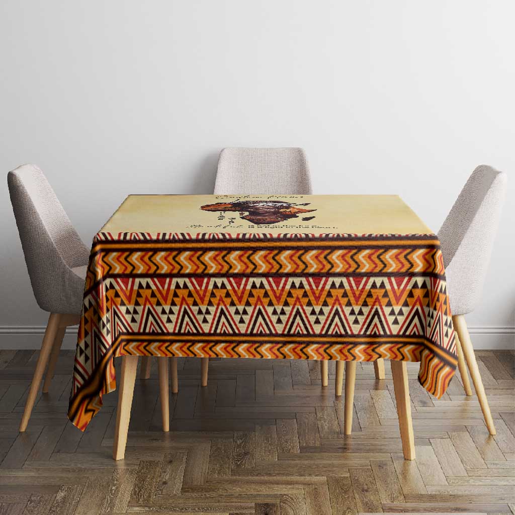 Love Africa Tablecloth - Personalized Beautiful Black Girl