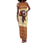 Love Africa Tank Maxi Dress - Personalized Beautiful Black Girl