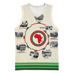Black History Milestones - African Timeline Basketball Jersey DT02