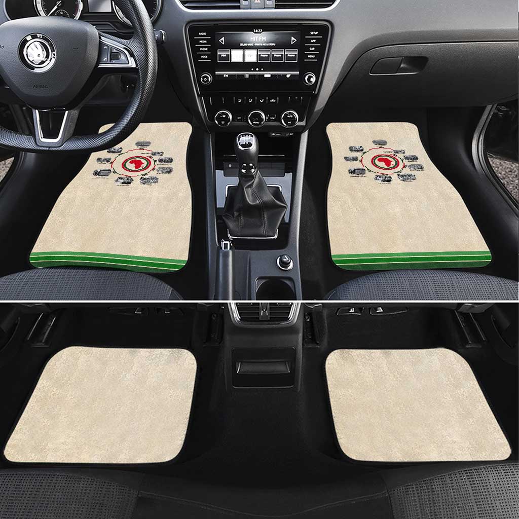 Black History Milestones - African Timeline Car Mats