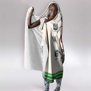 Black History Milestones - African Timeline Hooded Blanket