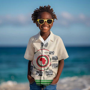 Black History Milestones - African Timeline Kid Hawaiian Shirt