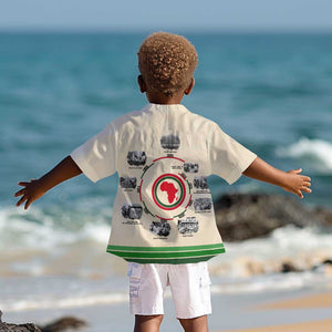 Black History Milestones - African Timeline Kid Hawaiian Shirt