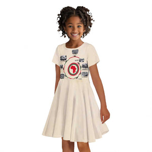 Black History Milestones - African Timeline Kid Short Sleeve Dress