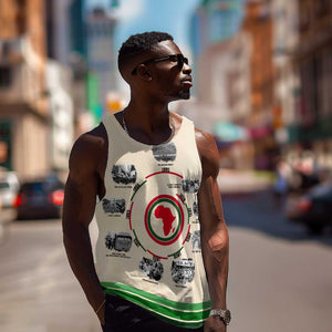 Black History Milestones - African Timeline Men Tank Top