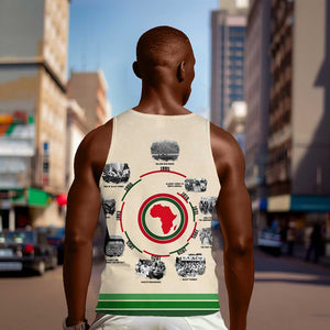 Black History Milestones - African Timeline Men Tank Top