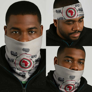 Black History Milestones - African Timeline Neck Gaiter DT02