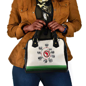 Black History Milestones - African Timeline Shoulder Handbag