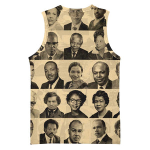 Civil Rights Leaders Basketball Jersey African-American DT02