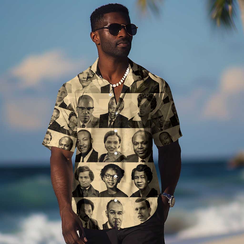 Civil Rights Leaders Hawaiian Shirt African-American