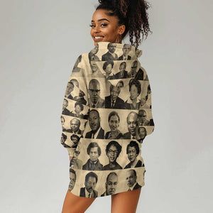 Civil Rights Leaders Hoodie Dress African-American