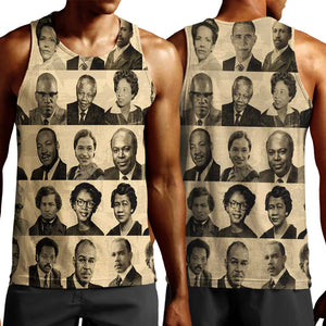 Civil Rights Leaders Men Tank Top African-American