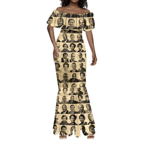 Civil Rights Leaders Mermaid Dress African-American