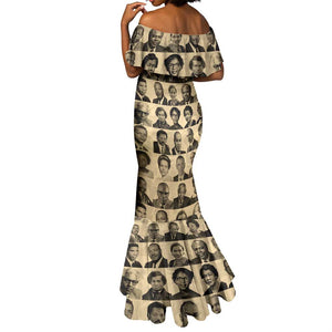 Civil Rights Leaders Mermaid Dress African-American