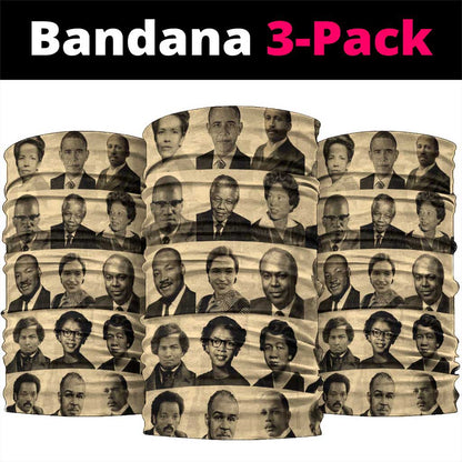 Civil Rights Leaders Neck Gaiter African-American DT02