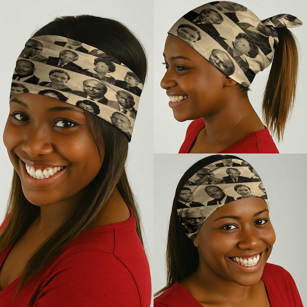 Civil Rights Leaders Neck Gaiter African-American DT02