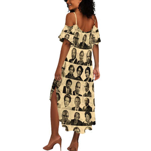 Civil Rights Leaders Summer Maxi Dress African-American