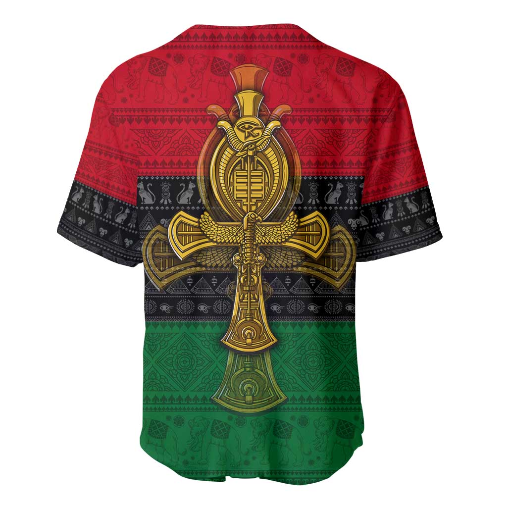 Pan African Ankh Baseball Jersey