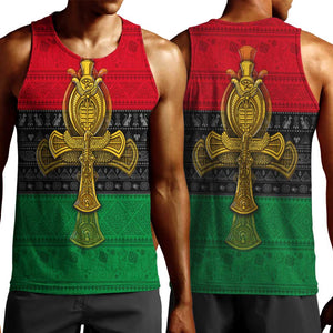 Pan African Ankh Men Tank Top