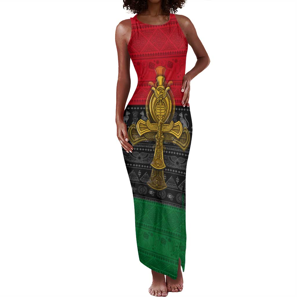 Pan African Ankh Tank Maxi Dress