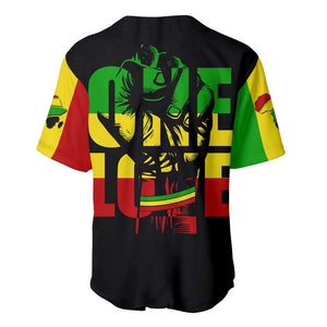 Reggae One Love Baseball Jersey African