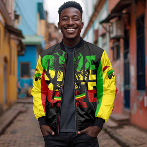 Reggae One Love Bomber Jacket African