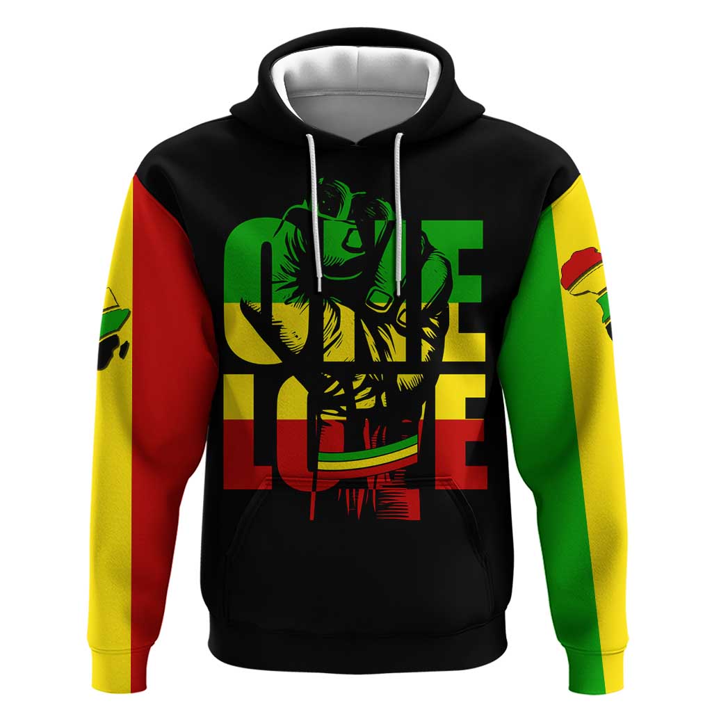 Reggae One Love Hoodie African