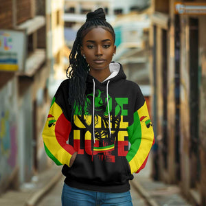 Reggae One Love Hoodie African