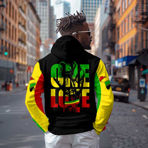 Reggae One Love Hoodie African