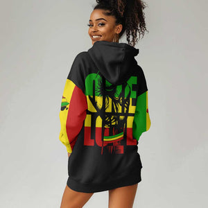 Reggae One Love Hoodie Dress African