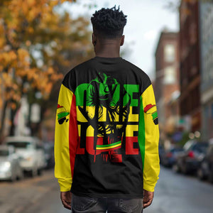 Reggae One Love Long Sleeve Shirt African DT02