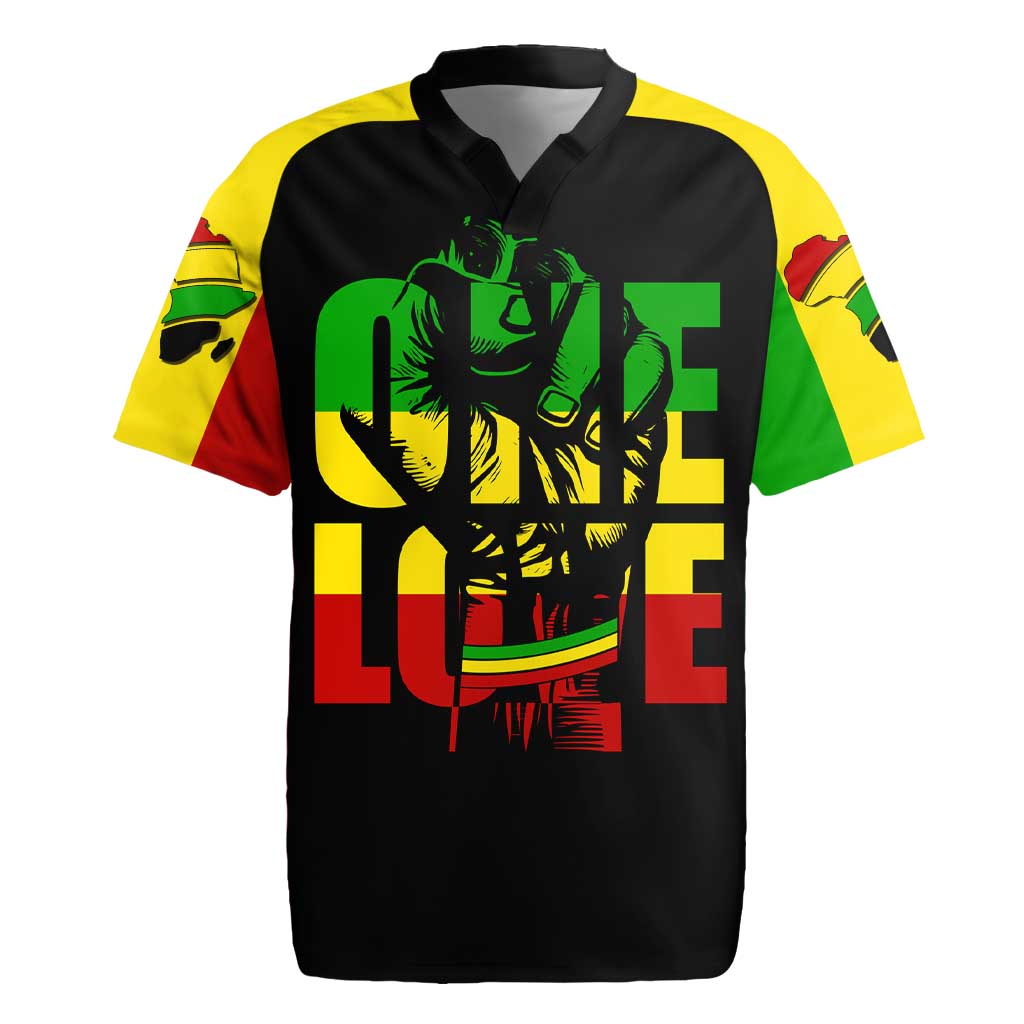 Reggae One Love Rugby Jersey African