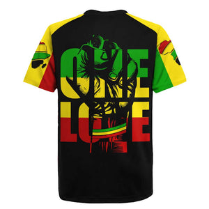 Reggae One Love Rugby Jersey African