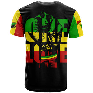 Reggae One Love T shirt African