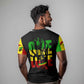 Reggae One Love T shirt African