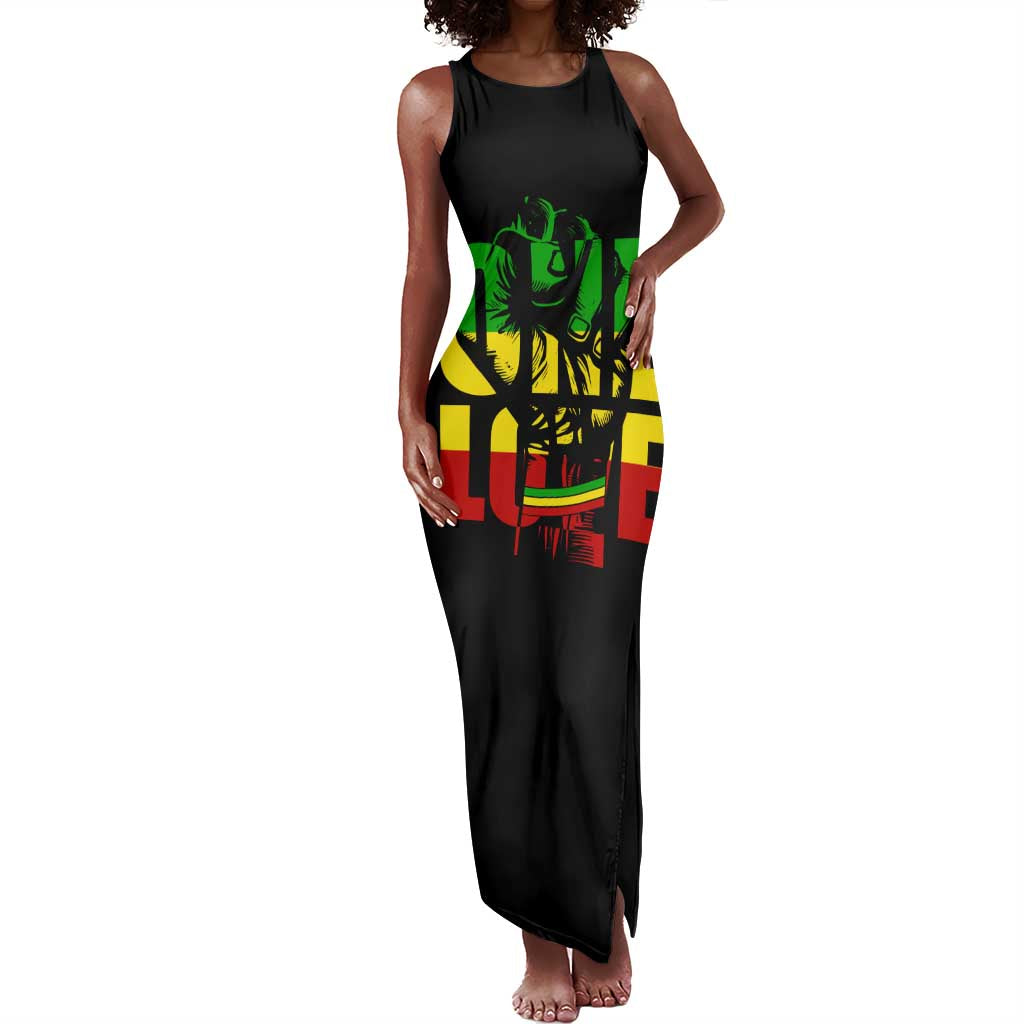 Reggae One Love Tank Maxi Dress African