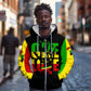 Reggae One Love Zip Hoodie African