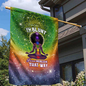 I'm Blunt African Garden Flag Black Women Mandala