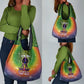 I'm Blunt African Grocery Bag Black Women Mandala