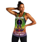 I'm Blunt African Women Racerback Tank Black Women Mandala