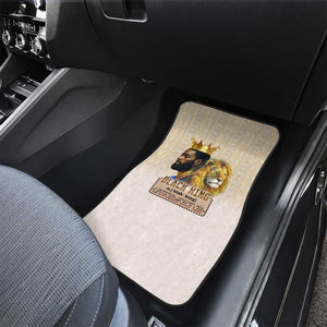 Lion Black King Car Mats African Heritage