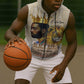 Lion Black King Sleeveless Zip Hoodie African Heritage - African Pride