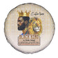 Lion Black King Spare Tire Cover African Heritage