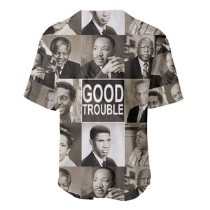 Good Trouble Baseball Jersey Civil Rights Leaders