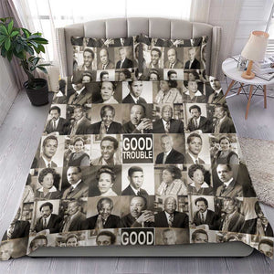 Good Trouble Bedding Set Civil Rights Leaders