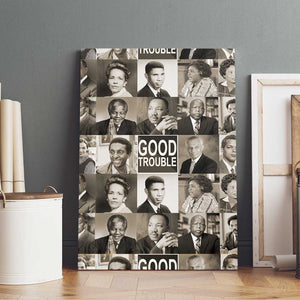 Good Trouble Canvas Wall Art Civil Rights Leaders