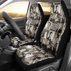 Good Trouble Car Seat Cover Civil Rights Leaders