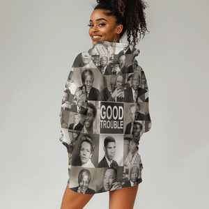 Good Trouble Hoodie Dress Civil Rights Leaders